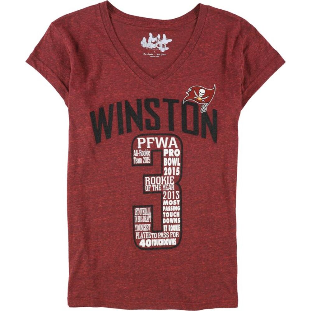 Touch Womens Winston #3 Embellished T-Shirt, NWT